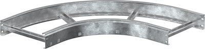 Поворот лестничный LESTA 90град 80х300мм R300 HDZ IEK CPG04-4-90-080-300-HDZ - фото 241745