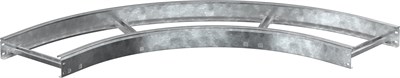 Поворот лестничный LESTA 90град 80х300мм R600 HDZ IEK CPG05-4-90-080-300-HDZ - фото 241747