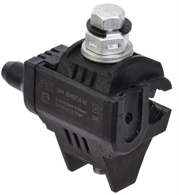 Зажим ответвительный изолированный ЗОИ 16-95/2,5-35 (P 645, P2X-95, SLIW15.1) IEK UZA-11-D02-D35 - фото 241890