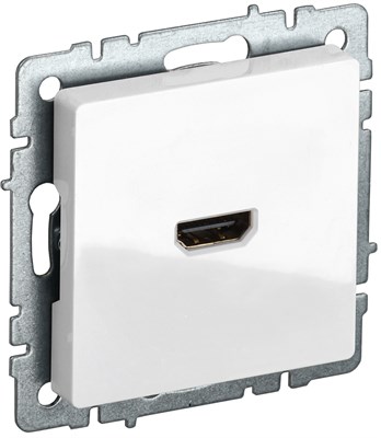 BRITE Роз. HDMI РHDMI-0-БрБ бел. IEK BR-H10-K01 - фото 241918