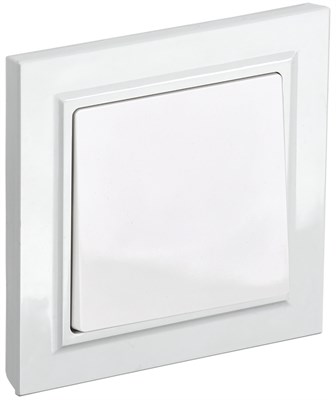 BRITE Выключ. 1-кл. 10А в сб. ВСР10-1-0-БрБ бел. IEK BR-V10-0-10-K01-F - фото 241934