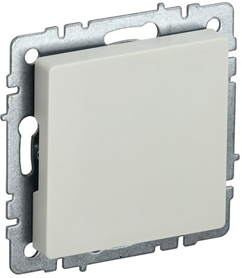 BRITE Заглушка с суппортом МЗ10-БрКр беж. IEK BR-PL10-K10 - фото 241969
