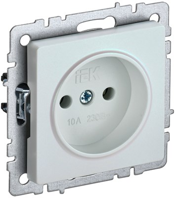 BRITE Роз. без з/к/ш 10А РС10-1-0-БрЖ жемч. IEK BR-R10-10-K36 - фото 241994
