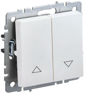 BRITE Выключ. жалюзи 10А ВС10-1-5-БрЖ жемч. IEK BR-V15-0-10-K36 - фото 242005