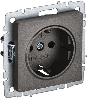 BRITE Роз. с з/к без з/ш 16А РС11-1-0-БрТБ бр. IEK BR-R11-16-K45 - фото 242132