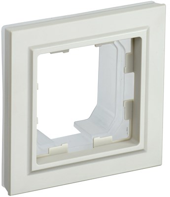 BRITE Рамка 1-мест. IP44 РУ-1-БрКр-44 беж. IEK BR-M12-44-K10 - фото 242150