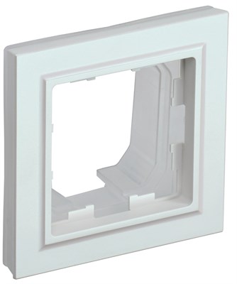 BRITE Рамка 1-мест. IP44 РУ-1-БрЖ-44 жемч. IEK BR-M12-44-K36 - фото 242152