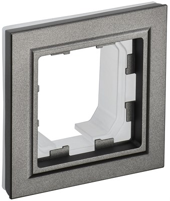 BRITE Рамка 1-мест. IP44 РУ-1-БрТБ-44 бр. IEK BR-M12-44-K45 - фото 242154