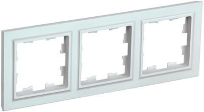 BRITE Рамка 3-мест. РУ-3-БрЖ жемч. IEK BR-M32-K36 - фото 242191