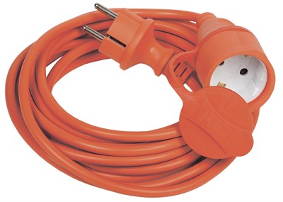 Шнур УШ-01РВ оранж. 2P+PE/5м 3х1,0мм2 IP44 IEK WUP10-05-K09-44 - фото 242306