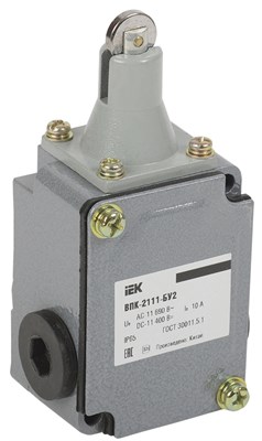 ВПК-2111-БУ2, толкатель с роликом, IP65, IEK KV-1-2111-1 - фото 242464