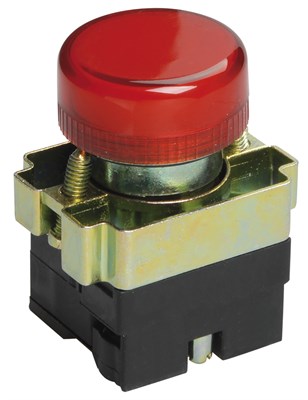 Индикатор LAY5-BU64 красного цвета d22мм IEK BLS50-BU-K04 - фото 242473