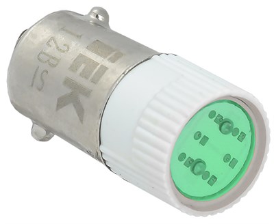 Лампа сменная зеленая матрица/12В IEK BMS10-012-K06 - фото 242573