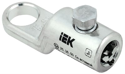 Наконечник болтовой луженый НБЛ 25-95-16/1 IEK UNB11-025-095-01-35 - фото 242628