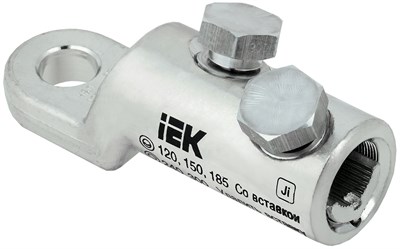 Наконечник болтовой луженый НБЛ 120-300-16/2 IEK UNB11-120-300-02-35 - фото 242632