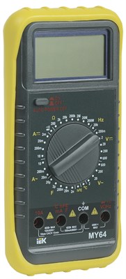 Мультиметр цифровой Professional MY64 IEK TMD-5S-064 - фото 242846