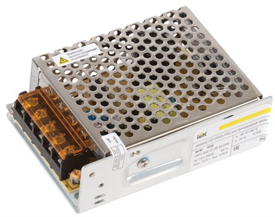 Драйвер LED ИПСН-PRO 40Вт 12 В блок - клеммы IP20 IEK LSP1-040-12-20-33-PRO - фото 242887