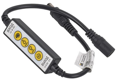 Контроллер без ПДУ К MONO 1 канал 12В 6А 72Вт IEK LSC2-MONO-072-K-20-12-W - фото 242906