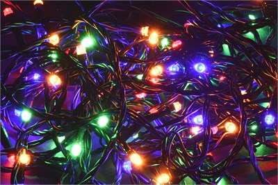 Гирлянда нить 5м 50RGB IP20 зеленый 230В кон. 8 IEK LGDB110-3-050-05-G-S-20 - фото 243023