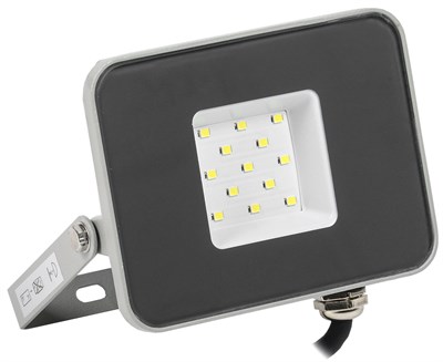 Прожектор СДО 07-10 светодиодный серый IP65 IEK LPDO701-10-K03 - фото 243075