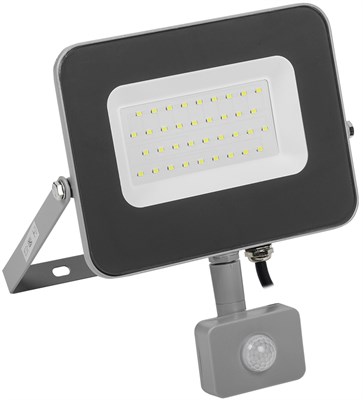 Прожектор СДО 07-30Д светодиодный серый с ДД IP54 IEK LPDO702-30-K03 - фото 243084