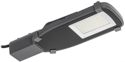 Светильник LED консольный ДКУ 1002-30Д 5000К IP65 серый IEK LDKU0-1002-030-5000-K03 - фото 243087