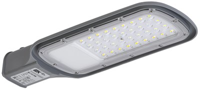 Светильник LED консольный ДКУ 1012-50Ш 5000К IP65 серый IEK LDKU1-1012-050-5000-K03 - фото 243091