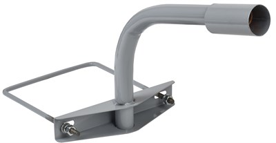 Кронштейн КНО-1 D=48 L=350 на опору 1 хомут серый IEK LDKU0D-CR-48-0350-11-K03 - фото 243098