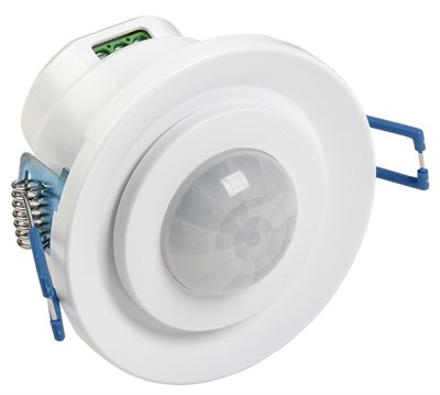 Датчик движения ДД 401 белый 800Вт 360гр 8м IP20 IEK LDD11-401-800-001 - фото 243165