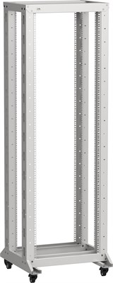 ITK LINEA F Стойка 2-рамная на рол. 20U 600х600мм серая LF35-20U66-2RM - фото 243281