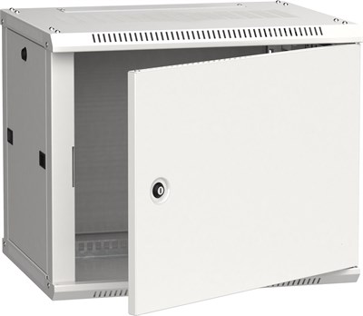 ITK Шкаф LINEA W 9U 600x450 мм дверь металл, RAL7035 LWR3-09U64-MF - фото 243283