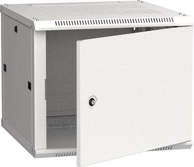 ITK Шкаф LINEA W 9U 600x600 мм дверь металл, RAL7035 LWR3-09U66-MF - фото 243295