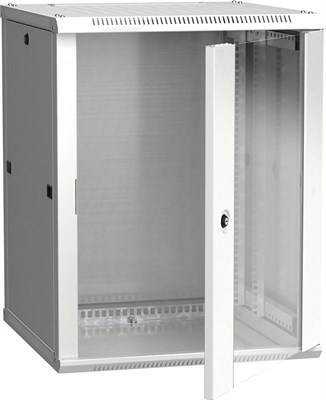 ITK Шкаф LINEA W 15U 600x600 мм дверь стекло, RAL7035 LWR3-15U66-GF - фото 243297