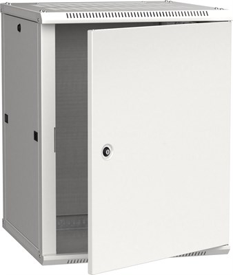 ITK Шкаф LINEA W 15U 600x600 мм дверь металл, RAL7035 LWR3-15U66-MF - фото 243298