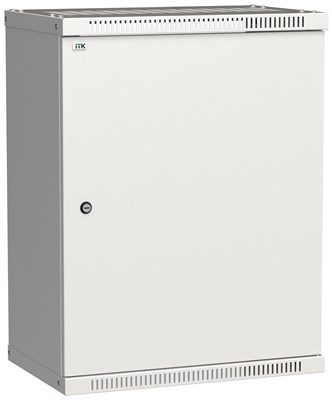 ITK Шкаф LINEA WE 15U 550х350мм дверь металл серый LWE3-15U53-MF - фото 243309
