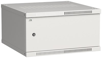 ITK Шкаф LINEA WE 6U 600x600мм дверь металл серый LWE3-06U66-MF - фото 243319