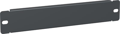 ITK Фальш-панель 1U для шкафа 10" LINEA WS черная FP05-01U-LWS - фото 243384