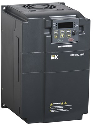 Преобразователь частоты CONTROL-A310 380В, 3Ф 5,5-7,5 kW 13-17A IEK CNT-A310D33V055-075TEZ - фото 243625