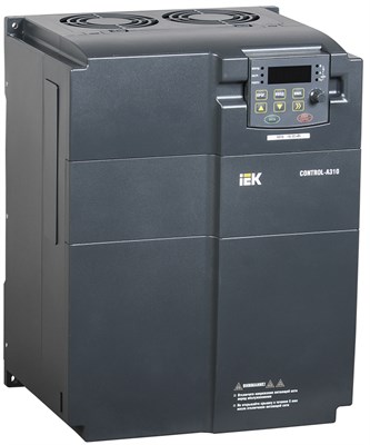 Преобразователь частоты CONTROL-A310 380В, 3Ф 18-22 kW 37-45A встр.торм IEK CNT-A310D33V18-22ZTEZ - фото 243628