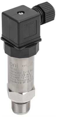 Преобр. давл. PPT20 0,5% 0-16Бар 4-20мА M20 DIN43650 ONI PPT-A-ST-016-4-20-3-2 - фото 243634