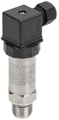 Преобр. давл. PPT10 0,5% 0-16Бар 4-20мА G1/2 DIN43650 ONI PPT-G-ST-016-4-20-2-2 - фото 243646