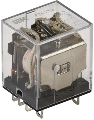 Реле РЭК77/3(LY3) 10А 12В AC IEK RRP10-3-10-012A - фото 243671