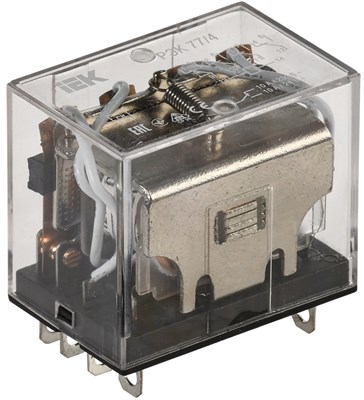 Реле РЭК77/4(LY4) 10А 12В DC IEK RRP10-4-10-012D - фото 243682