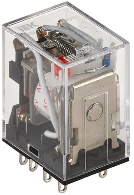 Реле РЭК78/3(MY3) с индикацией 5А 24В AC IEK RRP20-3-05-024A-LED - фото 243696