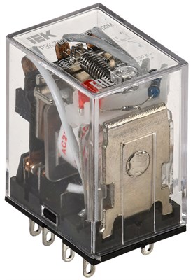 Реле РЭК78/3(MY3) с индикацией 5А 230В AC IEK RRP20-3-05-220A-LED - фото 243700
