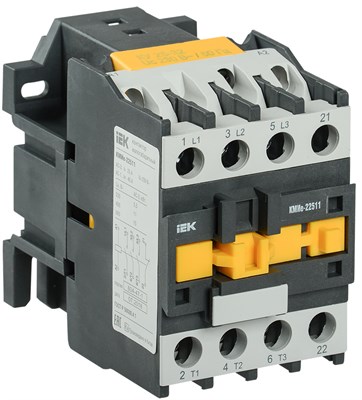 Контактор КМИе-22511 25А 230В/АС3 1NC GENERICA KKME21-025-230-01 - фото 243970