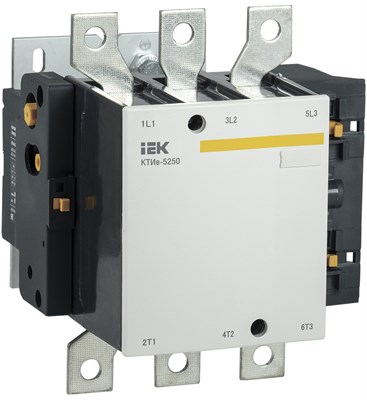 Контактор КТИе-5250 250А 230В/АС3 GENERICA KKTE50-250-230-10 - фото 243976
