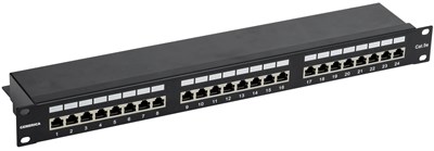 Патч-панель 1U кат. 5Е FTP 24 порта (Krone) GENERICA PP24-1UC5EF-K05-G - фото 244073