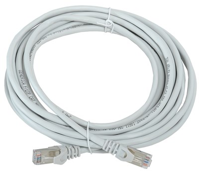 Шнур коммутационный кат. 5Е FTP 10м серый GENERICA PC01-C5EF-10M-G - фото 244078