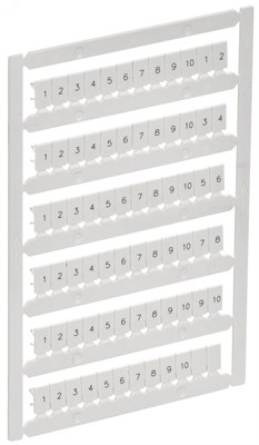 ARMAFIX Маркер для CTS/CP 4мм2 "1-10" IEK AF-CT10D-M-004-01 - фото 244087